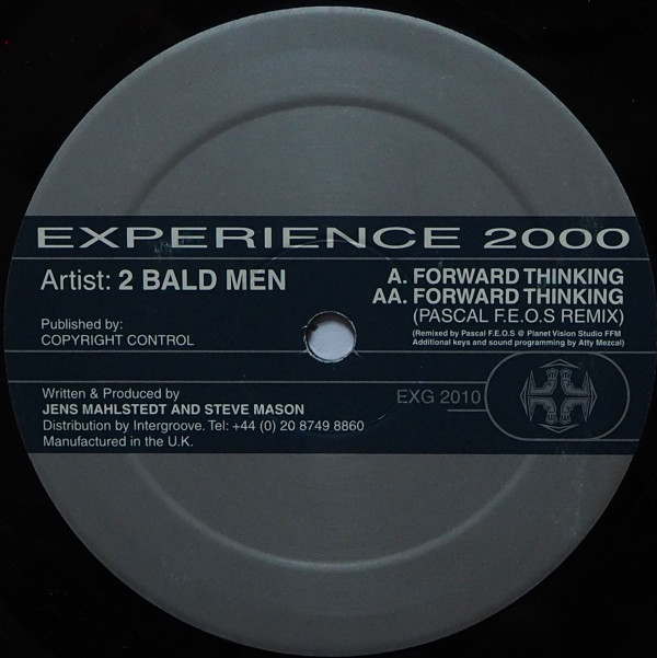 2 Bald Men - Forward Thinking - Used Vinyl Record 12"