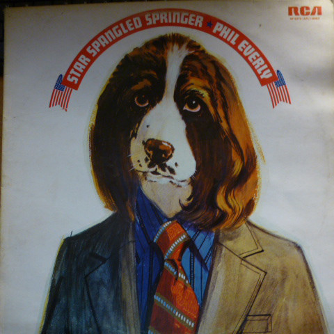Phil Everly - Star Spangled Springer - Used Vinyl Record image 1