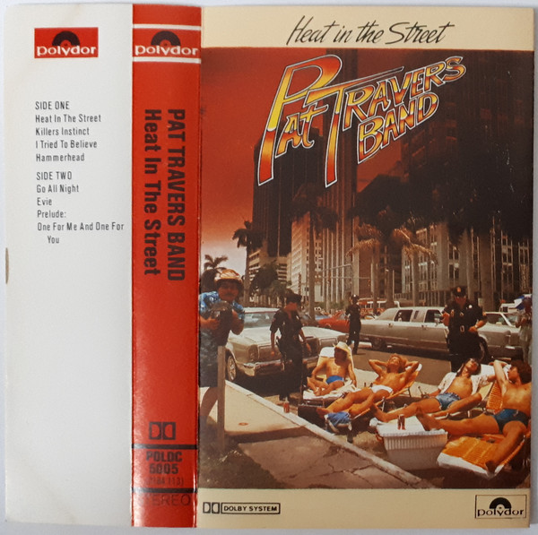 Pat Travers Band - Heat In The Street - Used Cassette image 1