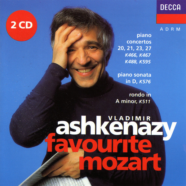 Vladimir Ashkenazy - Favourite Mozart - Used CD image 1