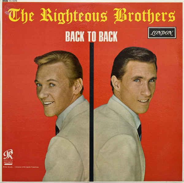 Righteous Brothers - Back To Back - Used Vinyl Record image 1