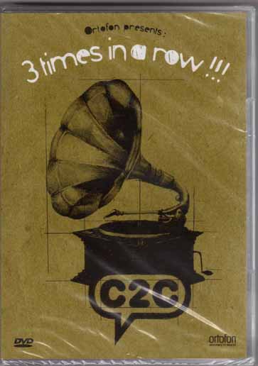 C2C - Ortofon Presents: 3 Times In A Row!!! - Used DVD