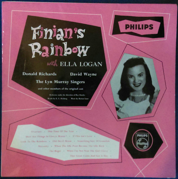 Ella Logan - Finian's Rainbow - Used Vinyl Record image 1