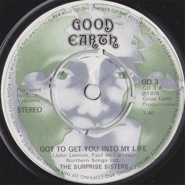 Surprise Sisters - Got To Get You Into My Life - Used Vinyl Record 7" image 1