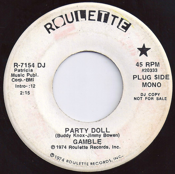 Party Doll / Do You Feel It Woman