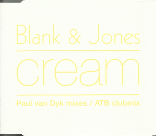 Blank & Jones - Cream - Used CD image 1