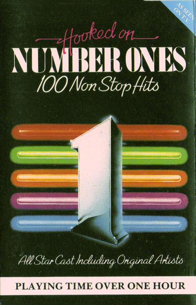 Various - Hooked On Number Ones / 100 Non Stop Hits - Used Cassette