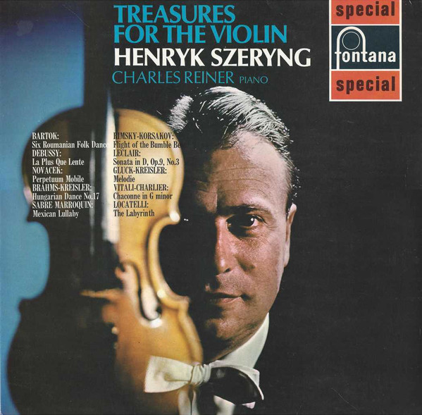 Henryk Szeryng - Treasures For The Violin - Used Vinyl Record image 1