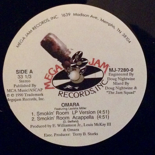 Omara - Smokin' Room - Vinyl Record 12" image 1
