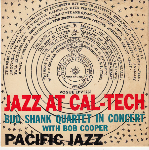 Bud Shank Quartet - Jazz At Cal-Tech - Used Vinyl Record 7" image 1