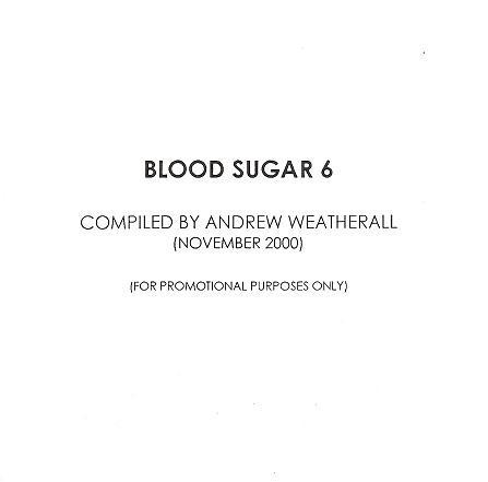 Blood Sugar 6