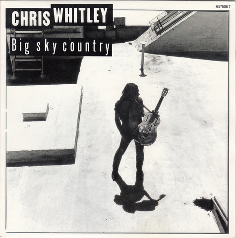 Chris Whitley - Big Sky Country - Used Vinyl Record 7" image 1