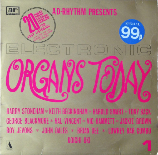 Various - Electronic Organs Today - Used Vinyl Record image 1