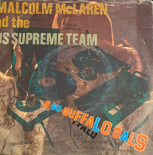 Malcolm McLaren - Buffalo Gals - Used Vinyl Record 7" image 1