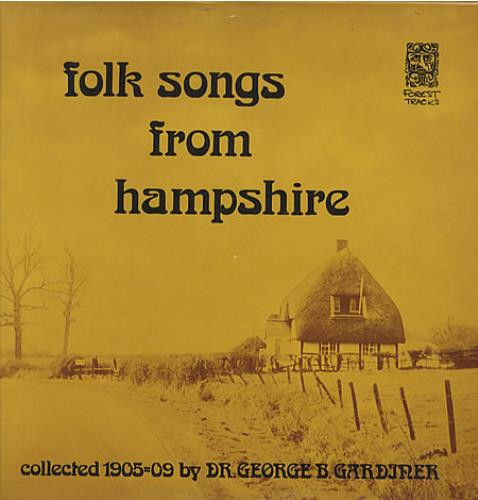 Various - Folk Songs From Hampshire - Used Vinyl Record image 1