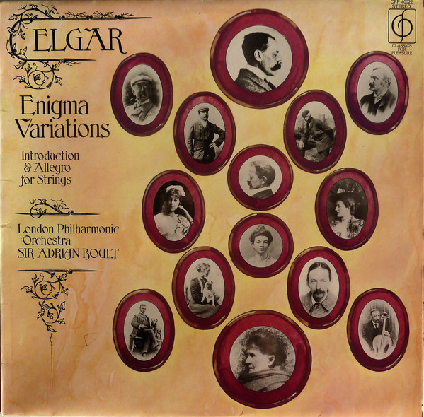 Sir Edward Elgar - Enigma Variations / Introduction & Allegro For Str image 1