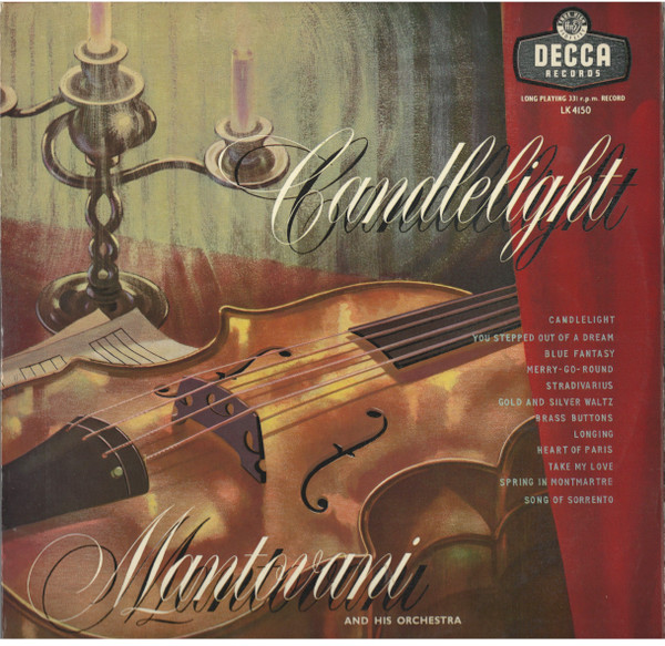 Mantovani And His Or - Candlelight - Used Vinyl Record image 1