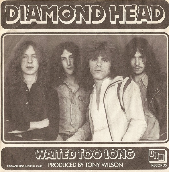 Diamond Head - Waited Too Long / Play It Loud - Used Vinyl Record 7" image 1