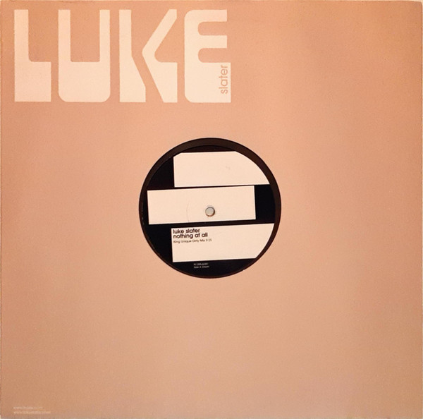 Luke Slater - Nothing At All - Used Vinyl Record 12" image 1