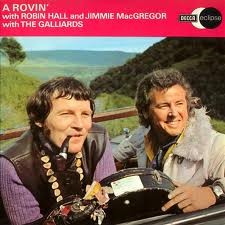 Robin Hall And Jimmi - A Rovin' - Used Vinyl Record image 1