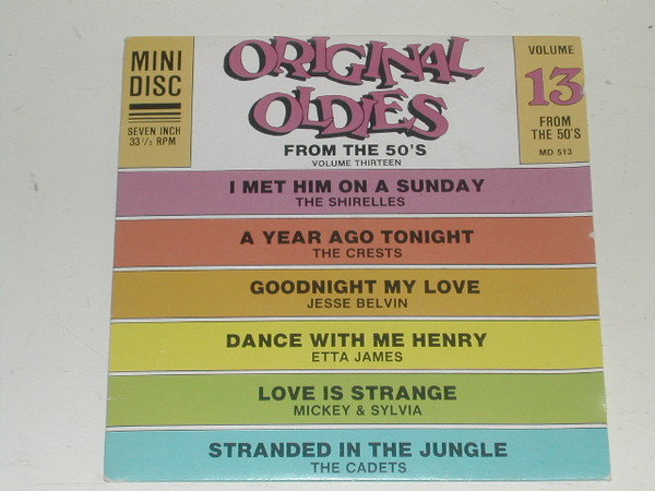 Various - Original Oldies From The 50's Volume 13 - Used Vinyl Record image 1