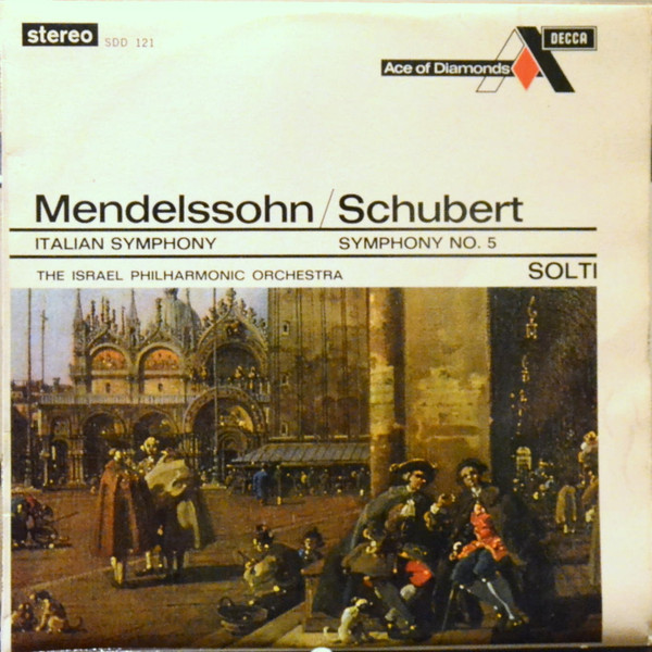 Felix Mendelssohn-Ba - Italian Symphony / Symphony No. 5 - Used Vinyl image 1