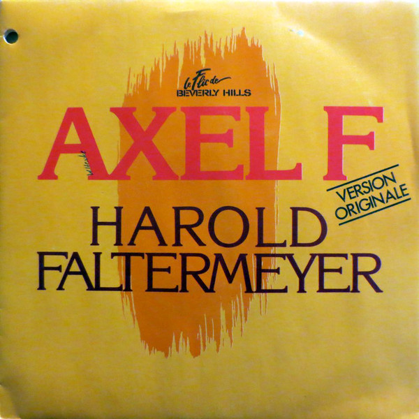 Harold Faltermeyer - Axel F (Version Originale) - Used Vinyl Record 7" image 1
