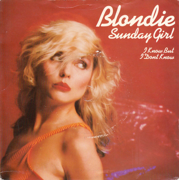 Blondie - Sunday Girl - Used Vinyl Record 7" image 1
