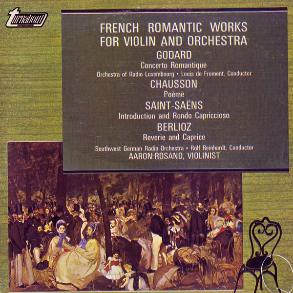 French Romantic Works For Violin And Orchestra