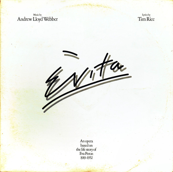 Andrew Lloyd Webber - Evita - Used Vinyl Record image 1