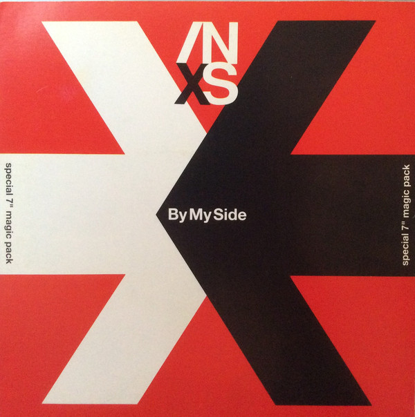 INXS - By My Side - Used Vinyl Record 7" image 1