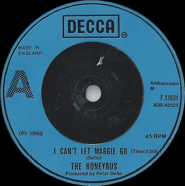 Honeybus - I Can't Let Maggie Go - Used Vinyl Record 7" image 1