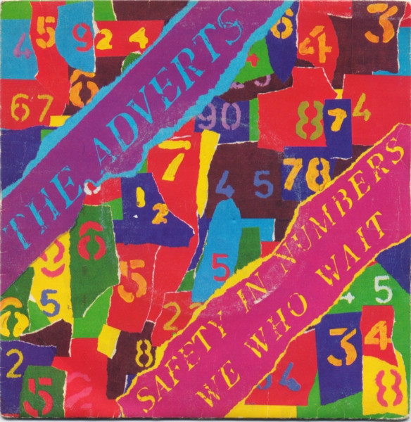 Adverts - Safety In Numbers / We Who Wait - Used Vinyl Record 7" image 1
