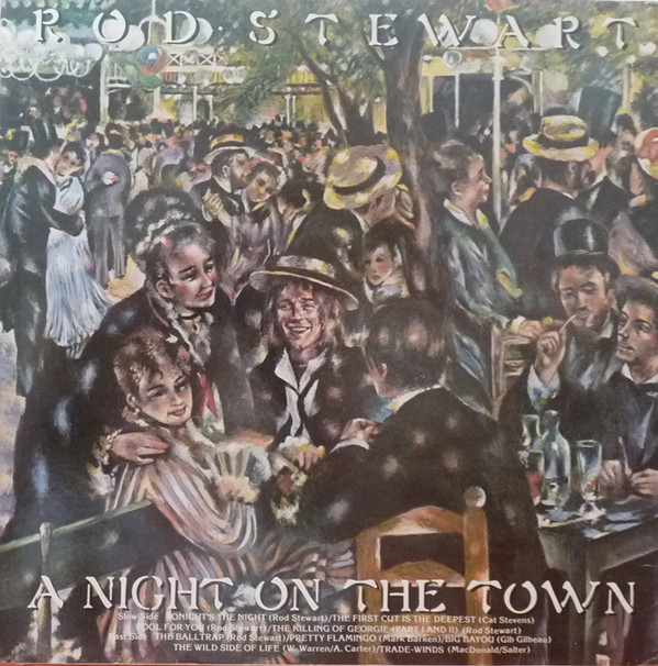Rod Stewart - A Night On The Town - Used Vinyl Record image 1