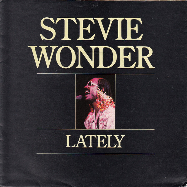 Stevie Wonder - Lately - Used Vinyl Record 7" image 1