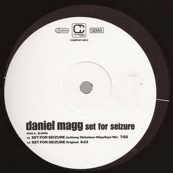Daniel Magg - Set For Seizure - Used Vinyl Record 12" image 1