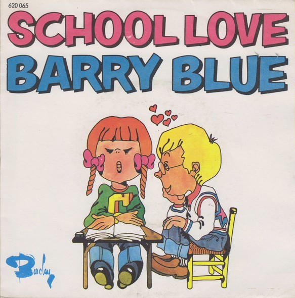 Barry Blue - School Love - Used Vinyl Record 7" image 1