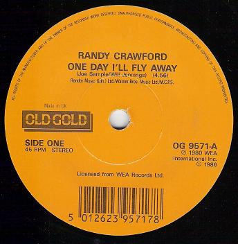 Randy Crawford - One Day I'll Fly Away / You Might Need Somebody - Us image 1