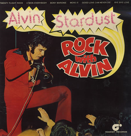 Alvin Stardust - Rock With Alvin - Used Vinyl Record image 1