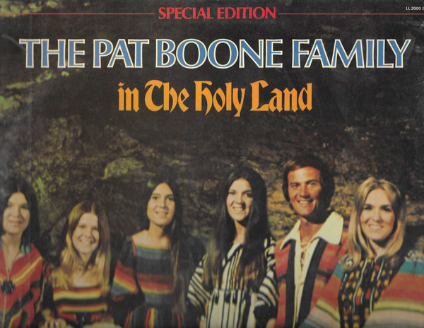 Pat Boone Family - In The Holy Land - Used Vinyl Record image 1