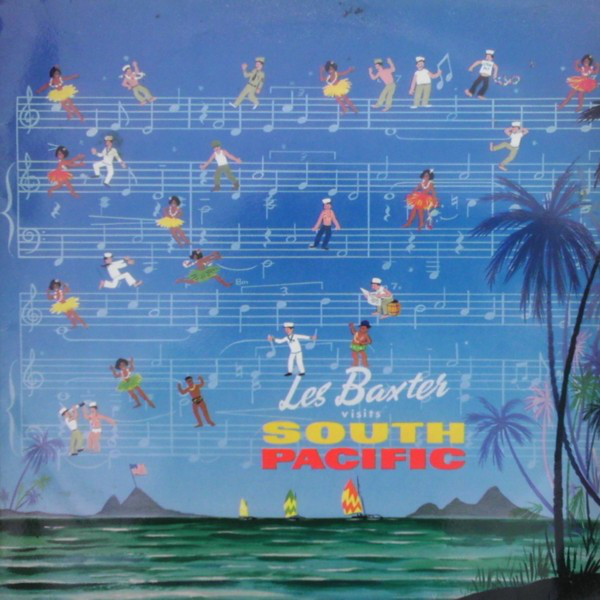 Les Baxter & His Orc - Les Baxter Visits South Pacific - Used Vinyl Rec image 1