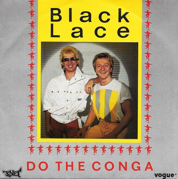 Black Lace - Do The Conga - Used Vinyl Record 7" image 1