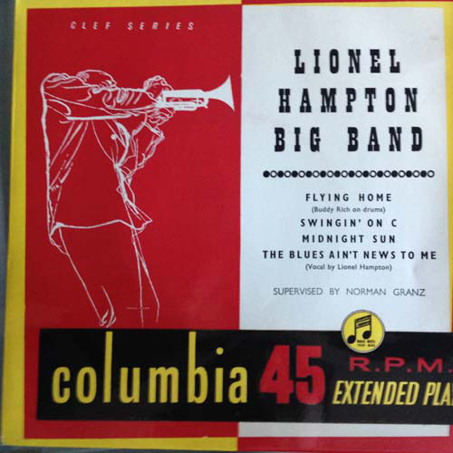 Lionel Hampton & His - Lionel Hampton Big Band - Used Vinyl Record 7" image 1