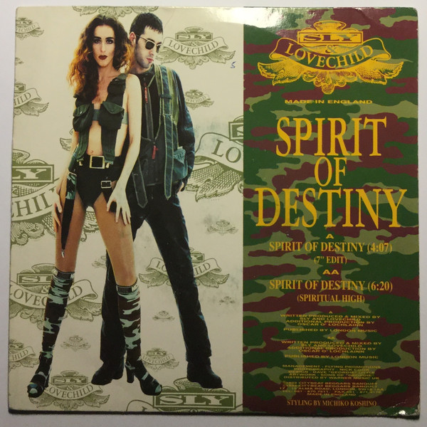 Sly & Lovechild - Spirit of Destiny - Used Vinyl Record 7" image 1