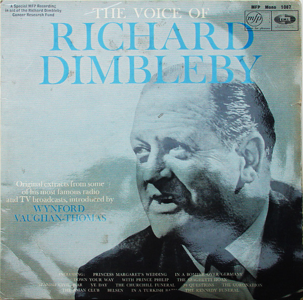 Richard Dimbleby - Voice Of - Used Vinyl Record image 1