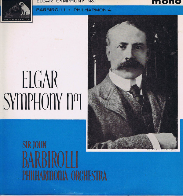 Sir Edward Elgar - Symphony No.1 In A Flat Major - Used Vinyl Record image 1