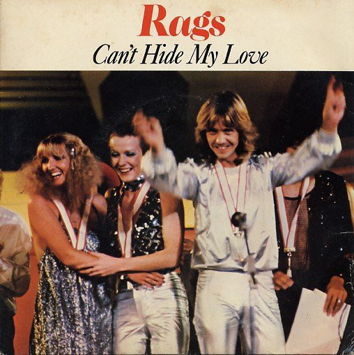Rags - Can't Hide My Love - Used Vinyl Record 7" image 1