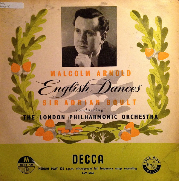 Malcolm Arnold - English Dances - Used Vinyl Record image 1