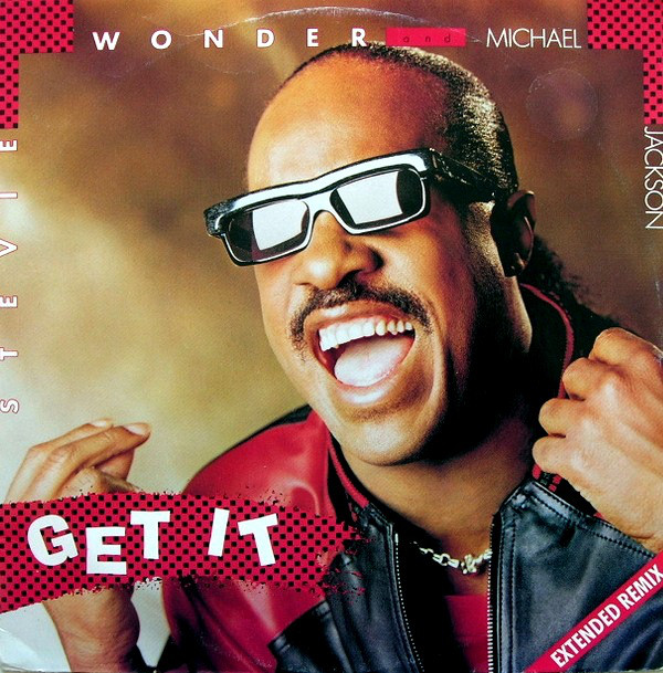 Stevie Wonder - Get It (Extended Remix) - Used Vinyl Record 12" image 1