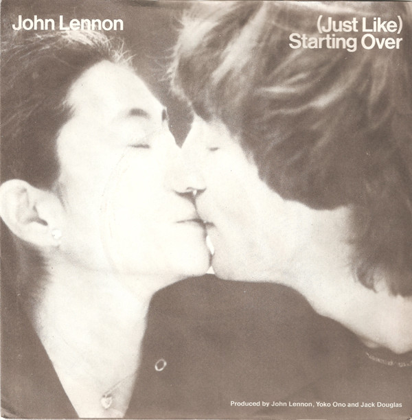 John Lennon - (Just Like) Starting Over - Used Vinyl Record 7" image 1